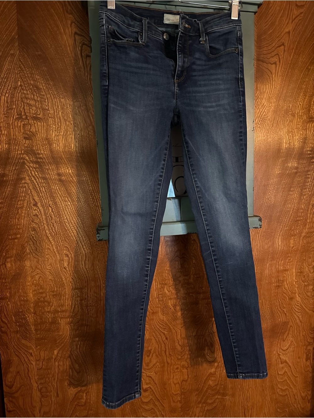 GAP Women's Dark Blue Skinny Jeans